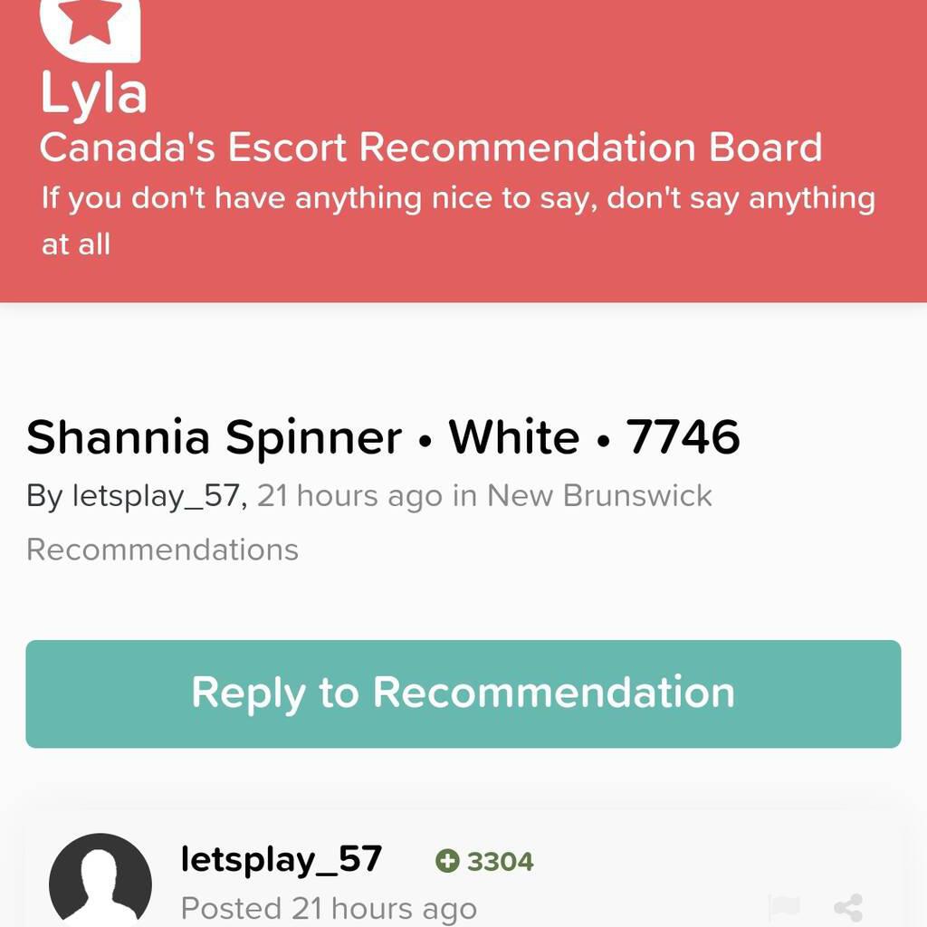 
                        ShanniaSpinner
                     is Female Escorts. | Edmonton | Alberta | Canada | canadapleasure.com 