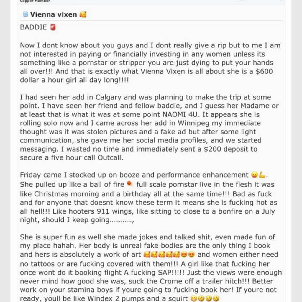 
                        Vienna Vixen
                     is Female Escorts. | Regina | Saskatchewan | Canada | canadapleasure.com 