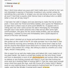 
                        Vienna Vixen
                     is Female Escorts. | Saskatoon | Saskatchewan | Canada | canadapleasure.com 