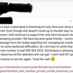 
                        Dominique - Well Reviewed
                     is Female Escorts. | Toronto | Ontario | Canada | canadapleasure.com 