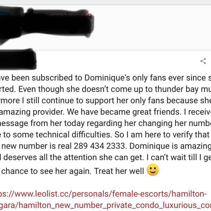 
                        Dominique - Well Reviewed
                     is Female Escorts. | Toronto | Ontario | Canada | canadapleasure.com 