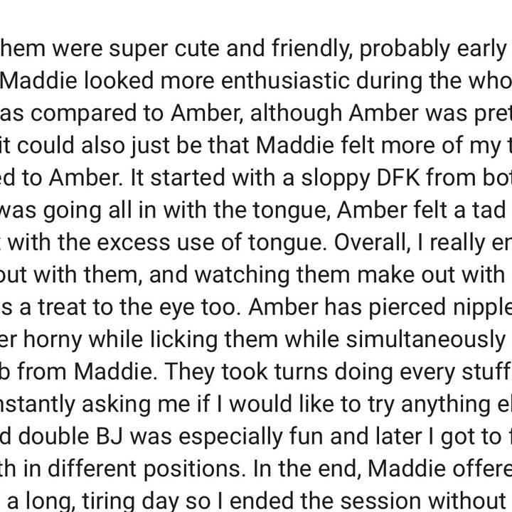 
                        Maddie
                     is Female Escorts. | Vancouver | British Columbia | Canada | canadapleasure.com 