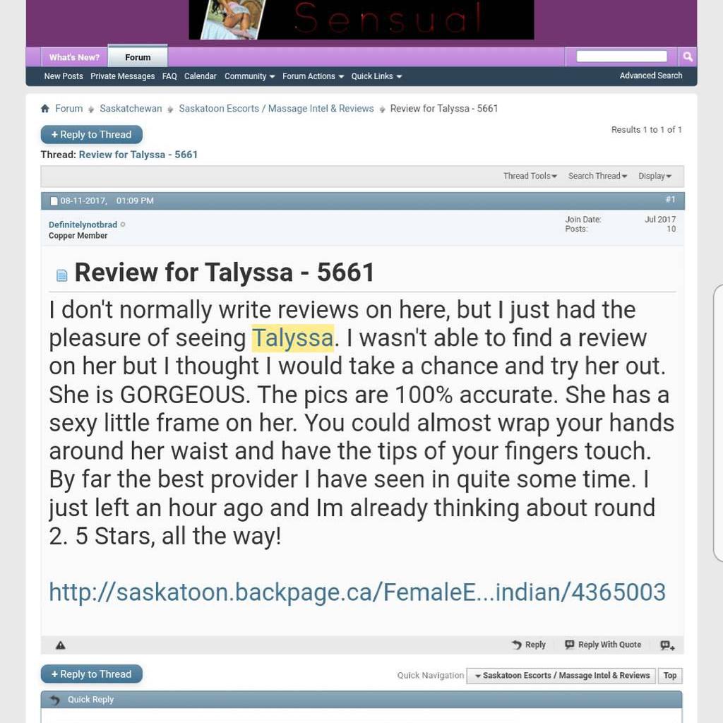 
                        Talyssaa
                     is Female Escorts. | Abbotsford | British Columbia | Canada | canadapleasure.com 