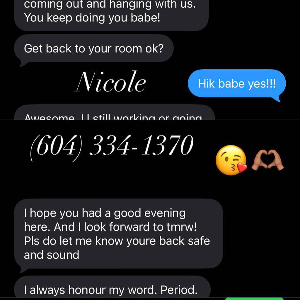 
                        Nicole
                     is Female Escorts. | Vancouver | British Columbia | Canada | canadapleasure.com 