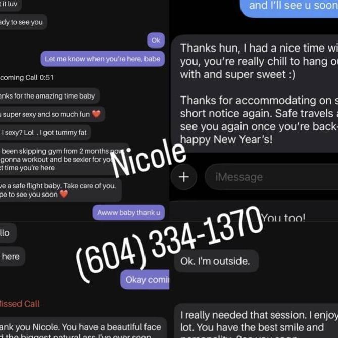 
                        Nicole
                     is Female Escorts. | Vancouver | British Columbia | Canada | canadapleasure.com 