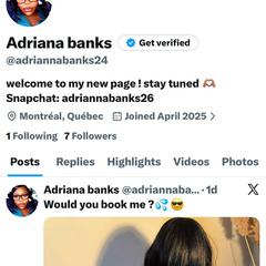 
                        Adrianna banks
                     is Female Escorts. | Calgary | Alberta | Canada | canadapleasure.com 