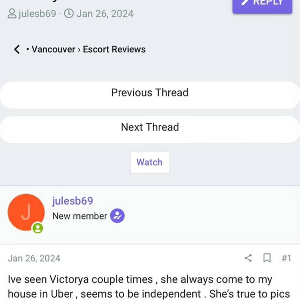 
                        VICTORYA
                     is Female Escorts. | Vancouver | British Columbia | Canada | canadapleasure.com 