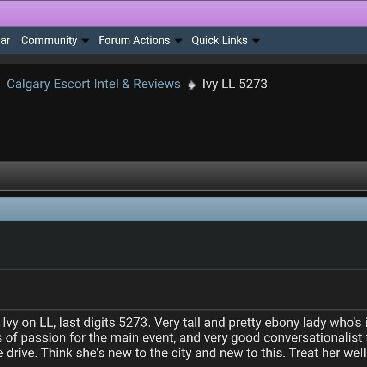 
                        Ivy
                     is Female Escorts. | Calgary | Alberta | Canada | canadapleasure.com 