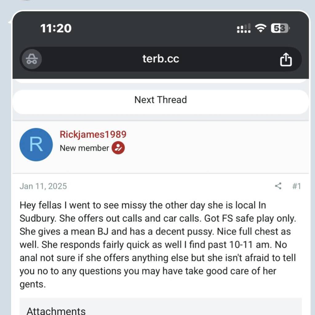 
                        Missy
                     is Female Escorts. | Sudbury | Ontario | Canada | canadapleasure.com 