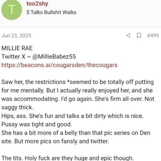 
                        Millie Rae
                     is Female Escorts. | Fredericton | New Brunswick | Canada | canadapleasure.com 