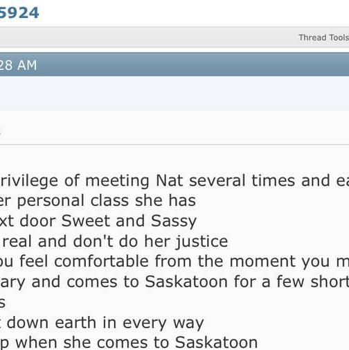 
                        Natalia
                     is Female Escorts. | Calgary | Alberta | Canada | canadapleasure.com 