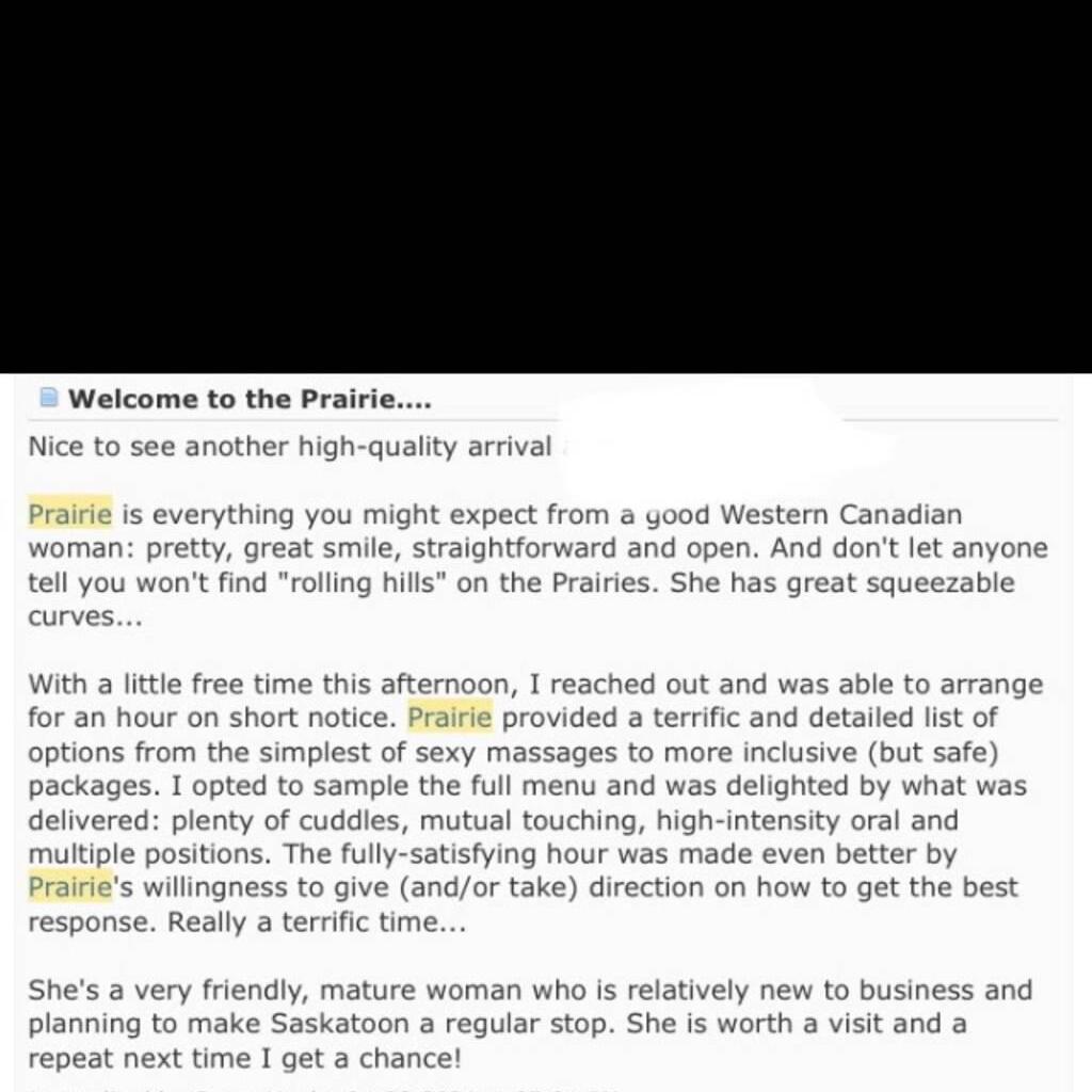 
                        Prairie
                     is Female Escorts. | Regina | Saskatchewan | Canada | canadapleasure.com 