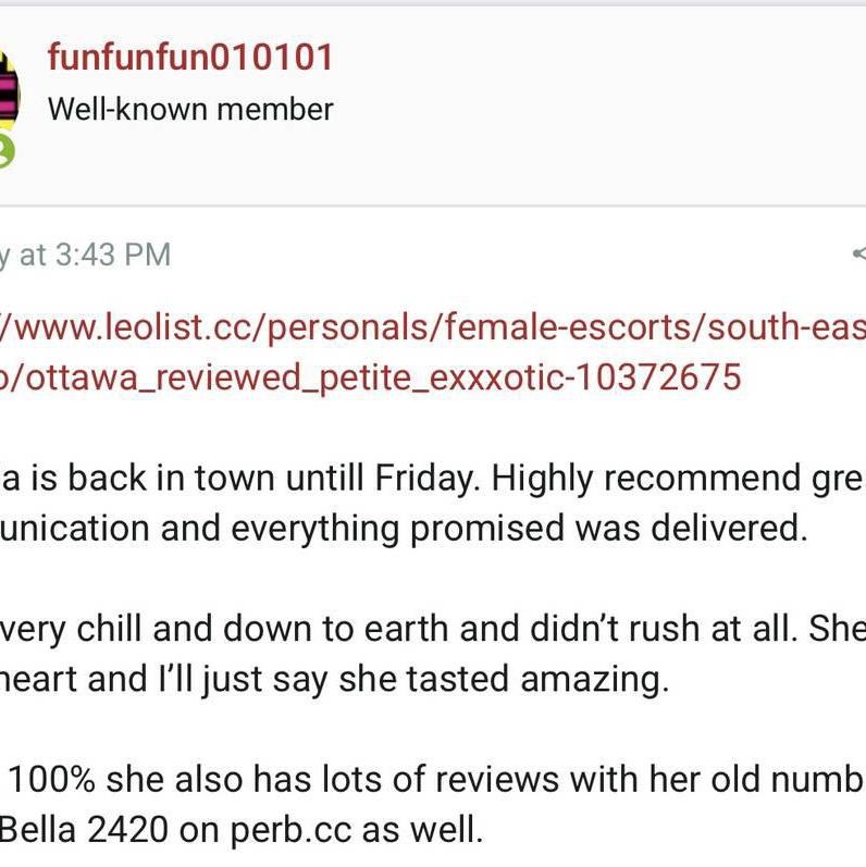 
                        Bella
                     is Female Escorts. | Niagara | Ontario | Canada | canadapleasure.com 