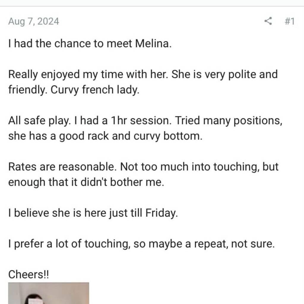 
                        Melina
                     is Female Escorts. | Barrie | Ontario | Canada | canadapleasure.com 