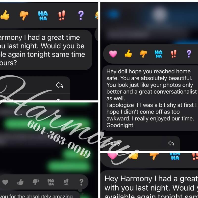 
                        HARMONY 604.363.0019
                     is Female Escorts. | Kamloops | British Columbia | Canada | canadapleasure.com 