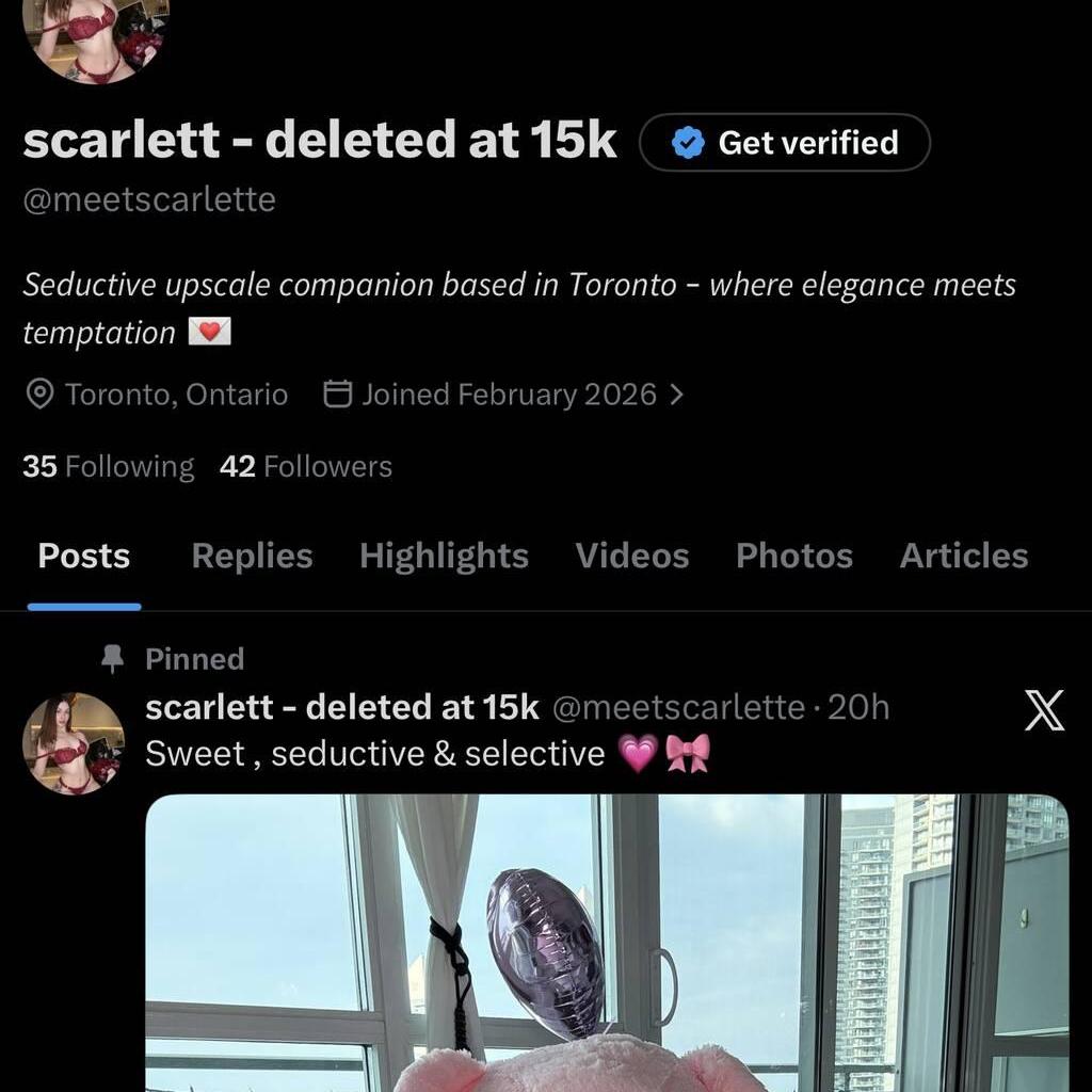 
                        Scarlett - Last 2 days
                     is Female Escorts. | Winnipeg | Manitoba | Canada | canadapleasure.com 