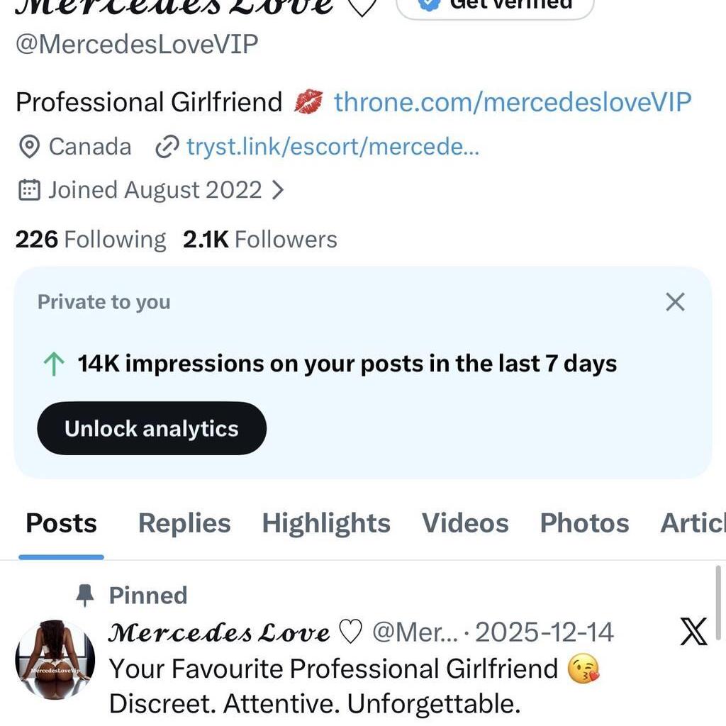 
                        Mercedes THE MOST WANTED
                     is Female Escorts. | Kitchener | Ontario | Canada | canadapleasure.com 