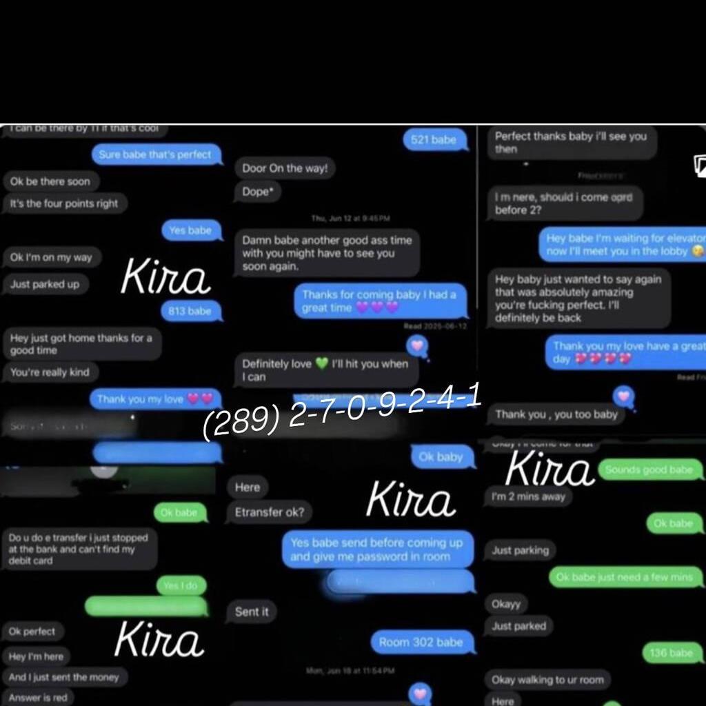 
                        Kira
                     is Female Escorts. | Kingston | Ontario | Canada | canadapleasure.com 