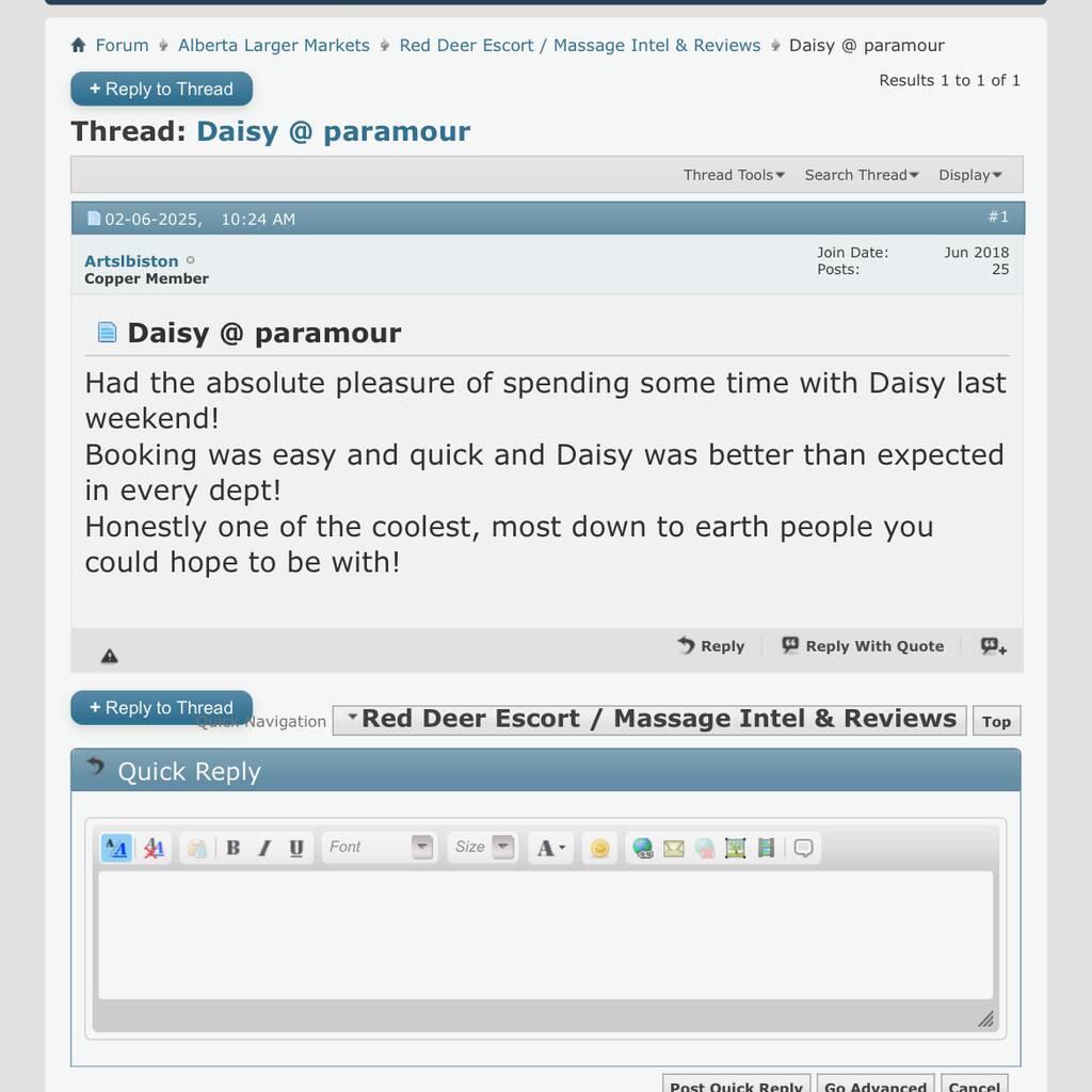 
                        Daisy
                     is Female Escorts. | Red Deer | Alberta | Canada | canadapleasure.com 