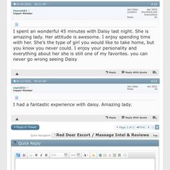 
                        Daisy
                     is Female Escorts. | Red Deer | Alberta | Canada | canadapleasure.com 