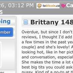 
                        Miss. Brittany
                     is Female Escorts. | Niagara | Ontario | Canada | canadapleasure.com 