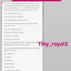 
                        Tiny_royal3
                     is Female Escorts. | Barrie | Ontario | Canada | canadapleasure.com 
