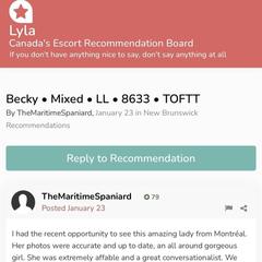 
                        Hot Girl Becky
                     is Female Escorts. | Winnipeg | Manitoba | Canada | canadapleasure.com 