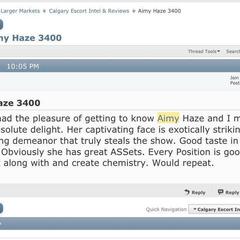 
                        Aimy Haze
                     is Female Escorts. | Toronto | Ontario | Canada | canadapleasure.com 