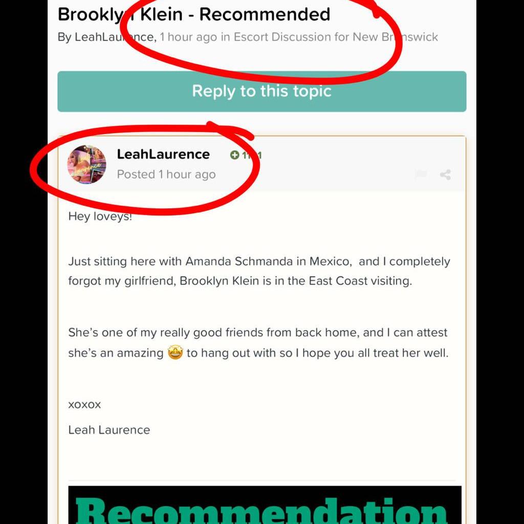 
                        Brooklyn Klein
                     is Female Escorts. | Fredericton | New Brunswick | Canada | canadapleasure.com 