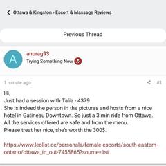
                        Talia DeLuca
                     is Female Escorts. | Niagara | Ontario | Canada | canadapleasure.com 