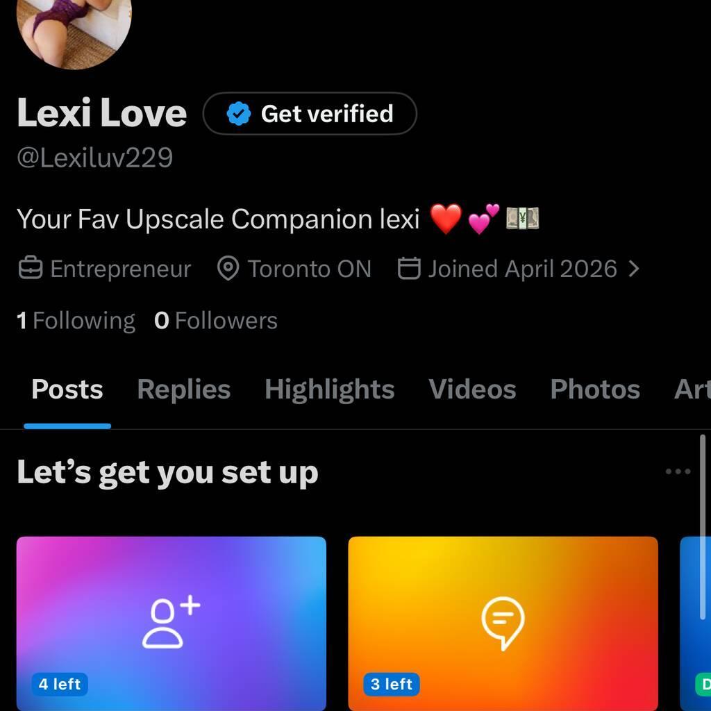 
                        Lexi love
                     is Female Escorts. | Toronto | Ontario | Canada | canadapleasure.com 