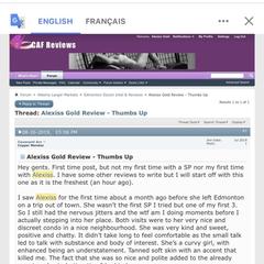 
                        Alexiss Gold
                     is Female Escorts. | Toronto | Ontario | Canada | canadapleasure.com 