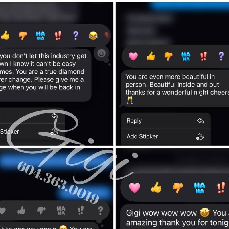 
                        GIGI 604.363.0019
                     is Female Escorts. | Kelowna | British Columbia | Canada | canadapleasure.com 