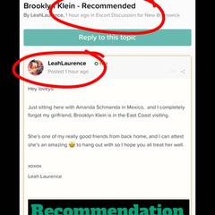 
                        Brooklyn Klein
                     is Female Escorts. | Fredericton | New Brunswick | Canada | canadapleasure.com 