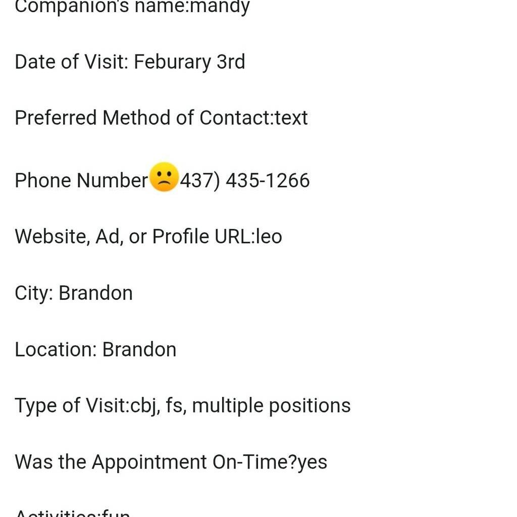 
                        Mandy
                     is Female Escorts. | Brandon | Manitoba | Canada | canadapleasure.com 