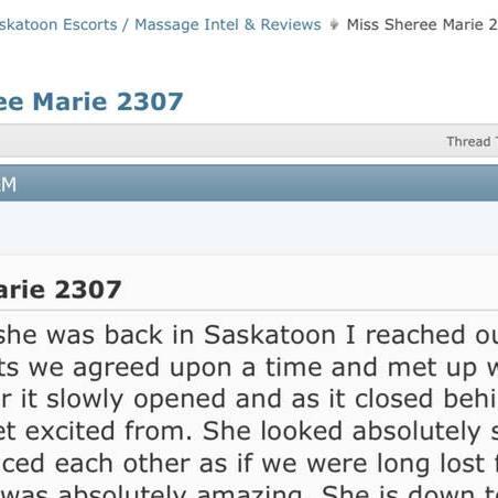 
                        Sheree Marie
                     is Female Escorts. | Yellowknife | Northwest Territories | Canada | canadapleasure.com 