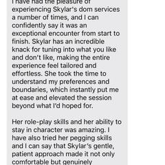
                        Skylar
                     is Female Escorts. | Quebec City | Quebec | Canada | canadapleasure.com 