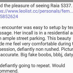 
                        Raia
                     is Female Escorts. | Kelowna | British Columbia | Canada | canadapleasure.com 