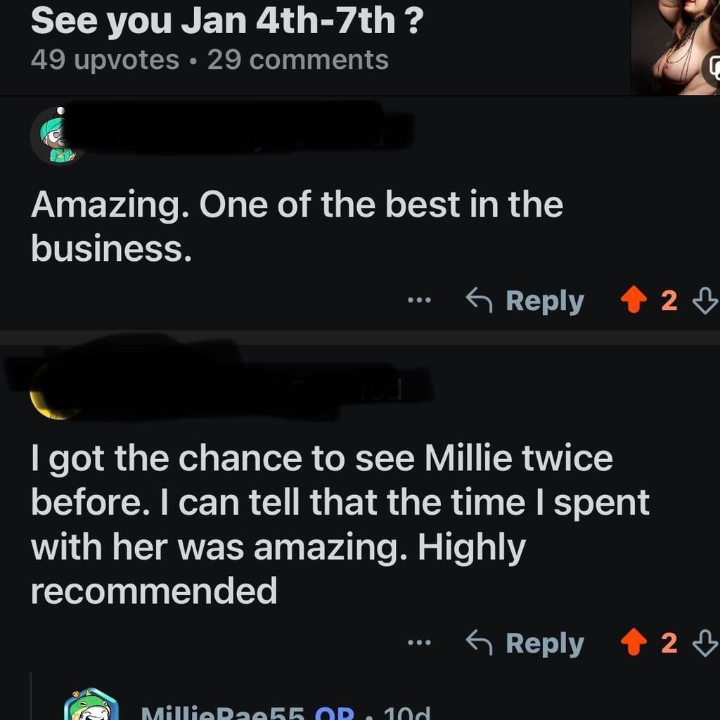 
                        Millie Rae
                     is Female Escorts. | Niagara | Ontario | Canada | canadapleasure.com 