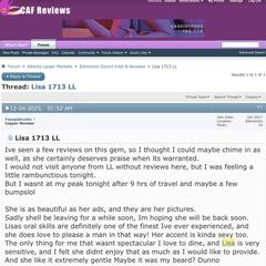 
                        Lisa
                     is Female Escorts. | Calgary | Alberta | Canada | canadapleasure.com 
