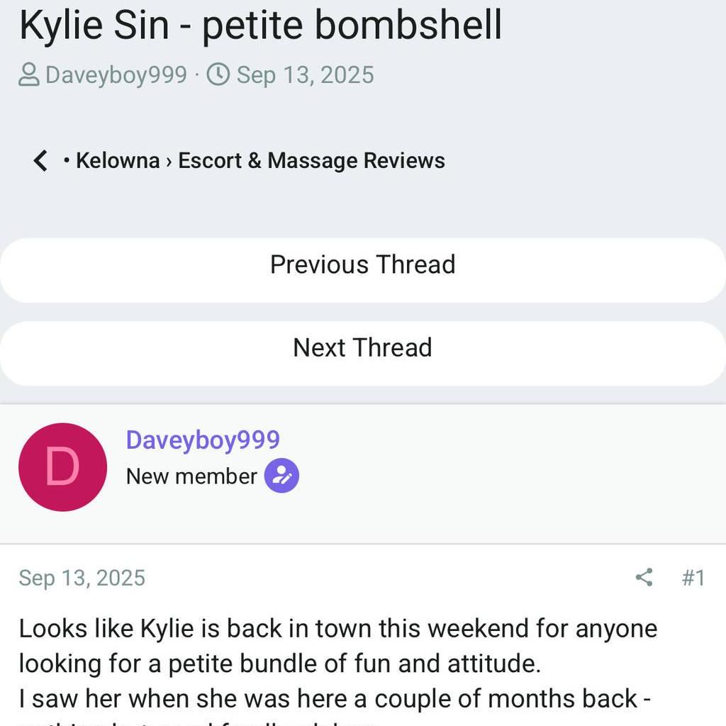 
                        Kylie Sin
                     is Female Escorts. | Calgary | Alberta | Canada | canadapleasure.com 