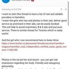 
                        Alice
                     is Female Escorts. | Hamilton | Ontario | Canada | canadapleasure.com 