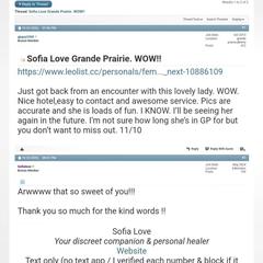 
                        Sofia Love
                     is Female Escorts. | Edmonton | Alberta | Canada | canadapleasure.com 