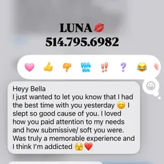 
                        Luna
                     is Female Escorts. | Quebec City | Quebec | Canada | canadapleasure.com 