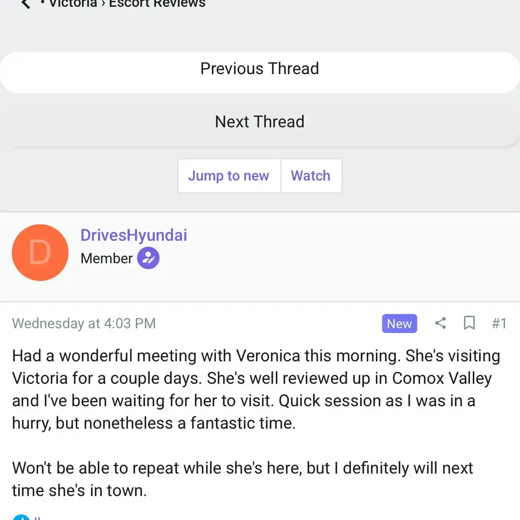 
                        veronica
                     is Female Escorts. | Comox Balley | British Columbia | Canada | canadapleasure.com 
