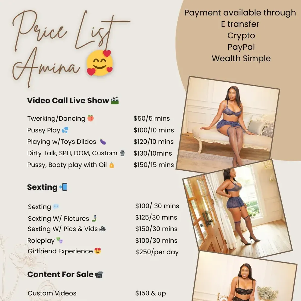 
                        Amina ONLINE ONLY
                     is Female Escorts. | Vancouver | British Columbia | Canada | canadapleasure.com 
