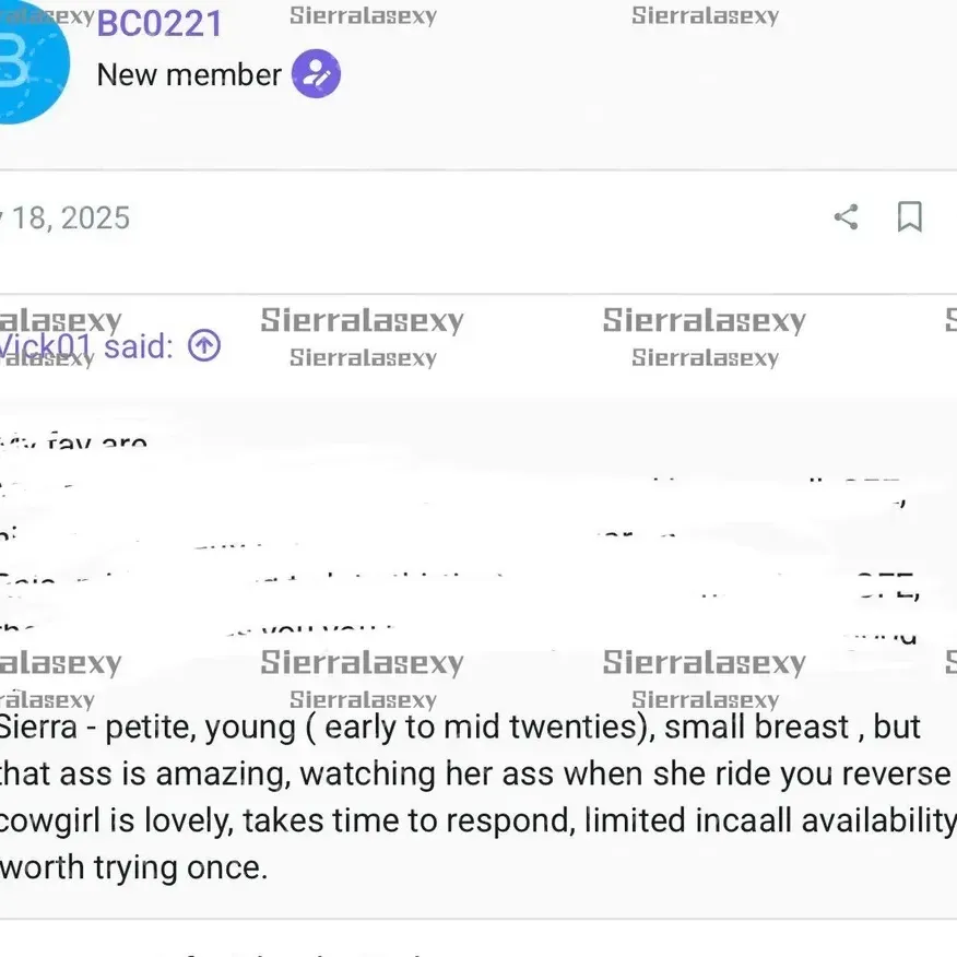 
                        Sierralasexy
                     is Female Escorts. | Calgary | Alberta | Canada | canadapleasure.com 