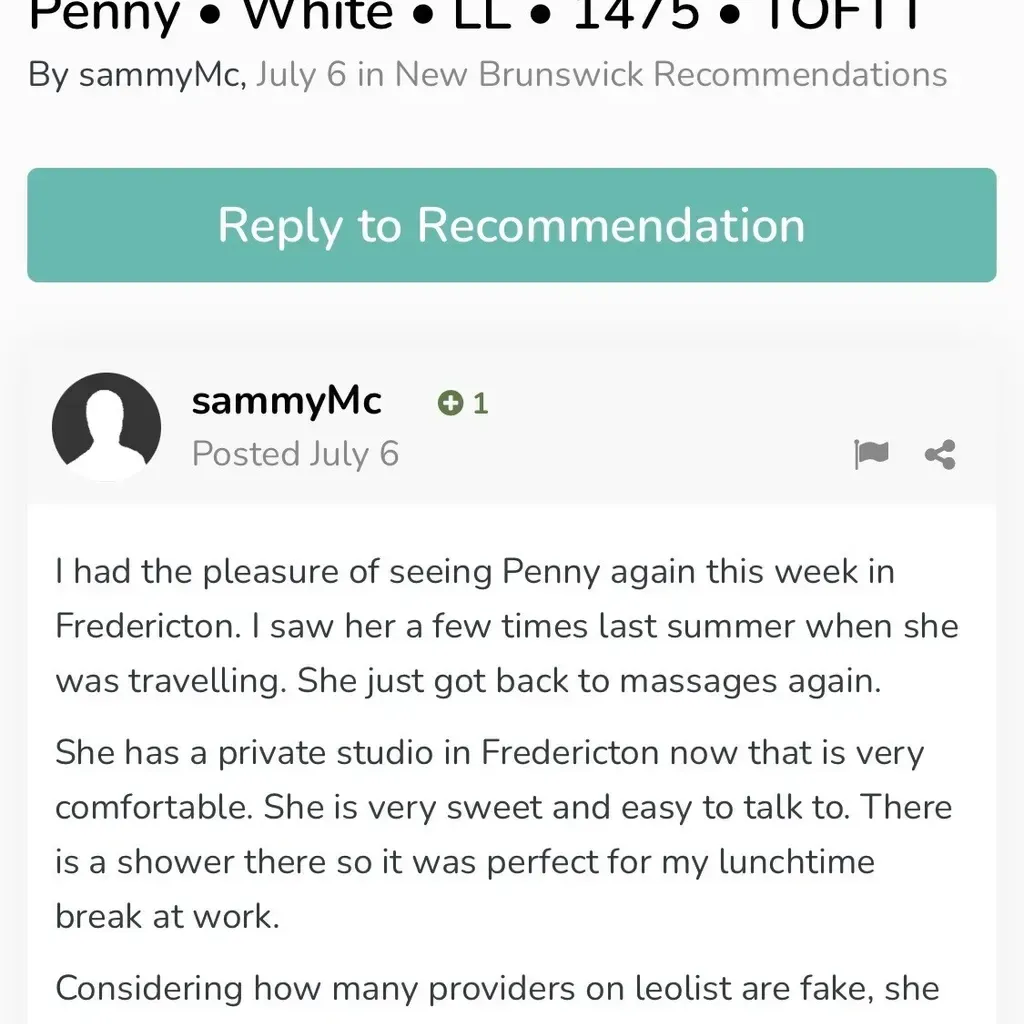 
                        Penny
                     is Female Escorts. | Fredericton | New Brunswick | Canada | canadapleasure.com 