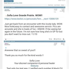 
                        Sofia Love
                     is Female Escorts. | St. Albert | Alberta | Canada | canadapleasure.com 