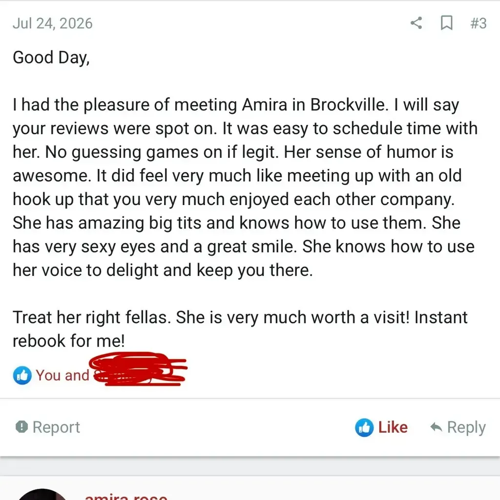 
                        Amira
                     is Female Escorts. | Barrie | Ontario | Canada | canadapleasure.com 